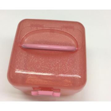 plastic simple square portable storage box