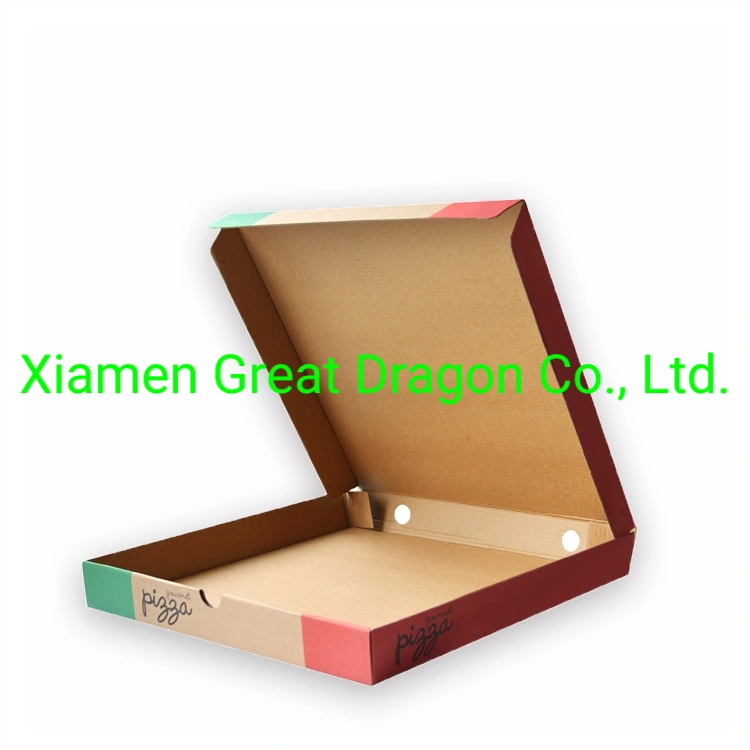 Take out Pizza Delivery Box with Custom Design Hot Sale (PZ035)