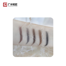 automatic rotating eyebrow pencil with eyebrow brush