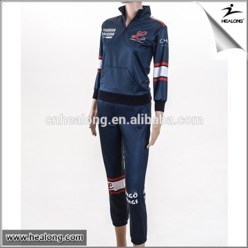 High Quality Matching Sublimation Custom Sports Tracksuits