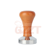 Hot Sale Beech Wood Barista Tamper Tools