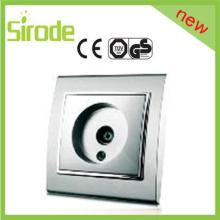 Silver Color TV Socket