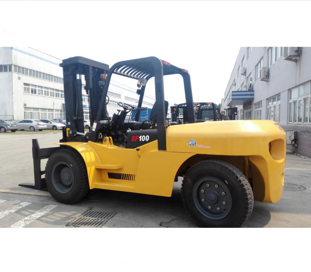 ရောင်းရန်အတွက် 10 တန် ISUZU အင်ဂျင် forklift ထရပ်ကား