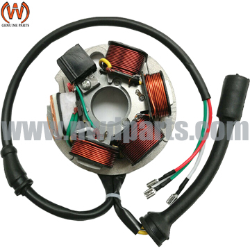Motorcycle Magneto Stator for Vespas Ape 50 (APE50) 1996-2017, OE Part Number 256309