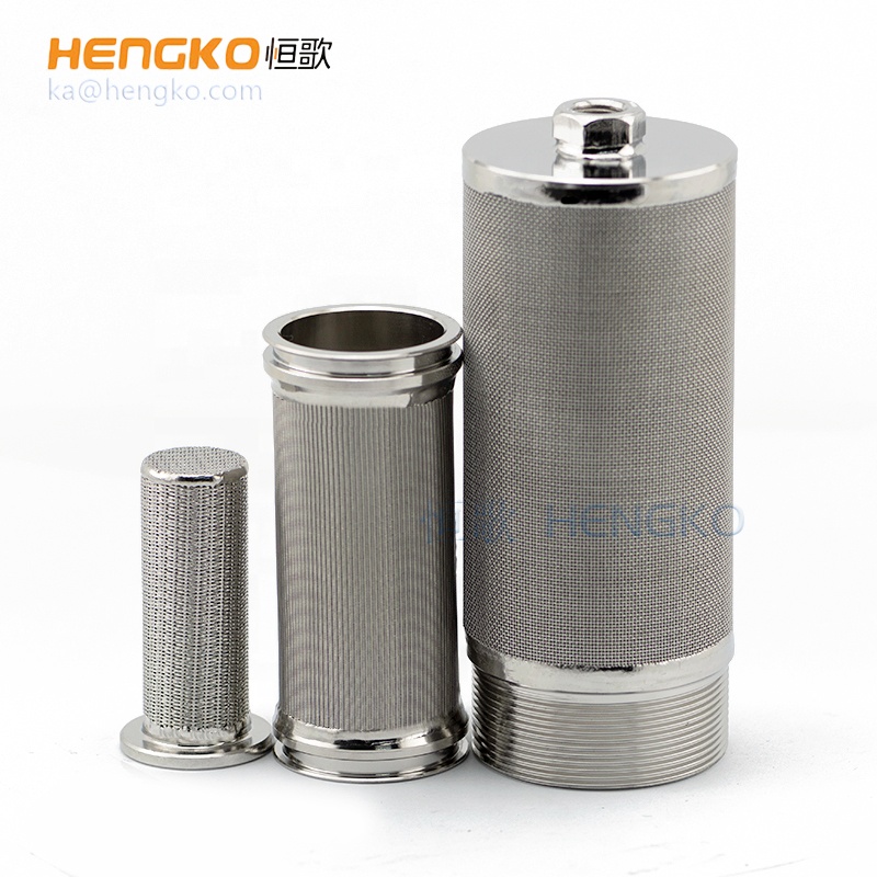 Multi-layer stainless steel 0.5 1 5 10 20 40 micron sintered mesh filter