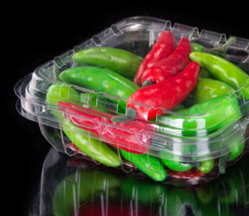 Vegetable blister packaging box