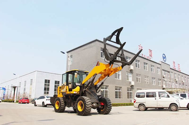 Sugarcane Loader/Wheel Loader With Wooden Fork/Farm Sugar Cane Loader