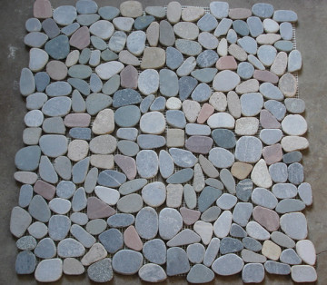 pebble tile,pebble stone flooring