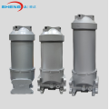 NF Aluminium Carbon Steel Filter Inline Tinggi Flowrate