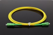 SC APC - SC APC SM SX G657 3.0mm Fiber Optic Patch Cord