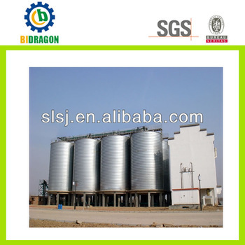 1000m3 oil chemical poultry feed powder fly ash storage silo