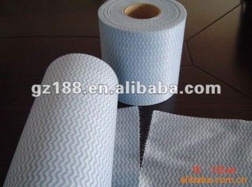 nonwoven microfiber cleaning cloth, microfiber cleaning cloth in roll