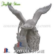 Garden Decorative Granite Eagle Sculptures