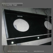 absolute black--shanxi black--granite coutnertop