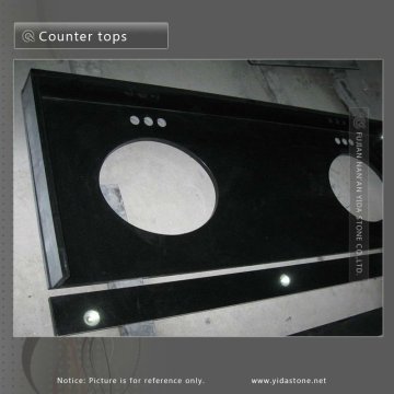 absolute black--shanxi black--granite coutnertop