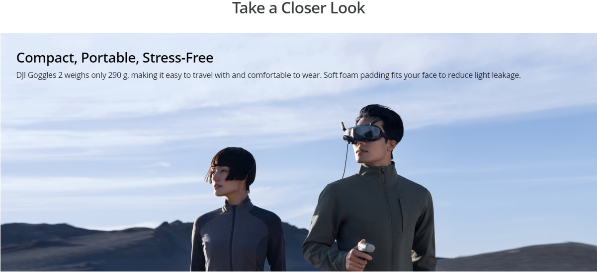 Headwear glasses 2 for DJI Mavic 3 Pro DJI Mini 3 Pro