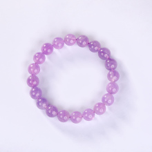 Handcrafted Purple Amethyst Crystal Gemstone Bracelet: Natural Healing and Fashion Accessory