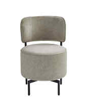Round Small Swivel Lounge Chair