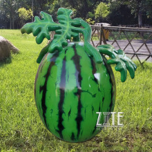 Garden decoration fiberglass fruit sculpture resin melon statue