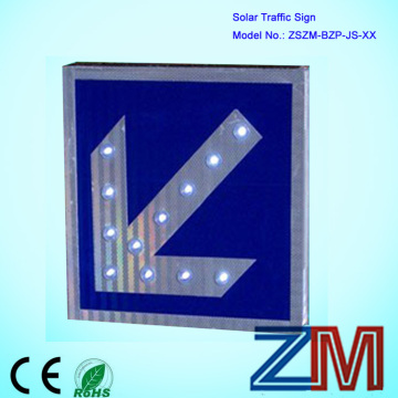 LED High Brightness Solar Guide Sign / Solar Road Sign / Solar Traffic Sign
