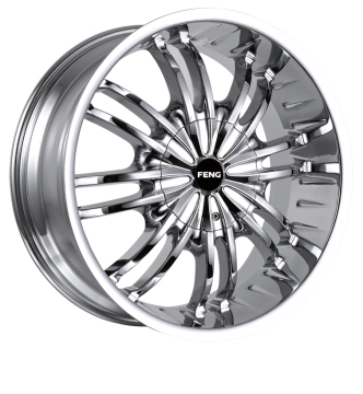 Chrome alloy wheel hub