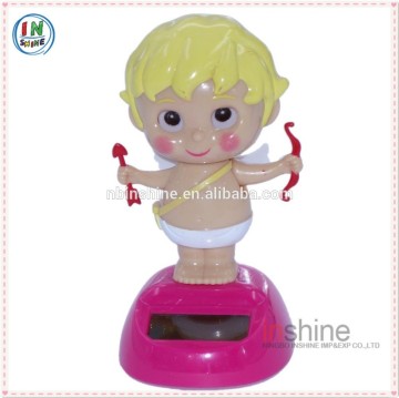 Cupid solar energy toys , promotion gift shake solar toys