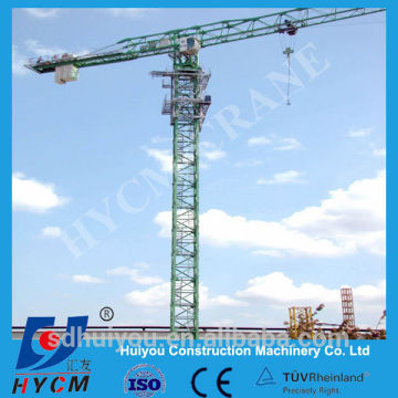 PT6016 internal climbing flat-top topless tower crane
