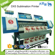 Economical large format 1.8m Dye sublimation Print textile inkjet printer
