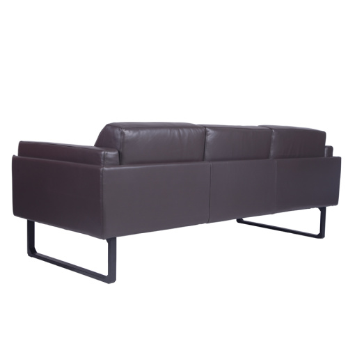 202 OTTO Dark Brown Leather Sofa