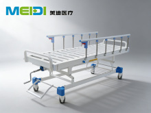 Adjustable Hospital Bed with Slatted Bed Surface