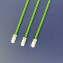 Green Round Head Sample Collecting Foam Swab