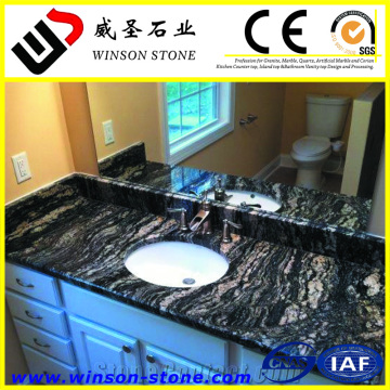 cheap balck Granite Black Cosmic Vanity Tops, table tops, granite tile                        
                                                                                Supplier's Choice