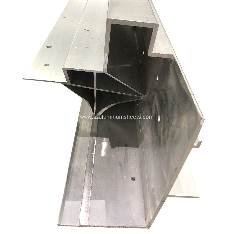 Aluminum extrusions in bumper beams and crash boxes