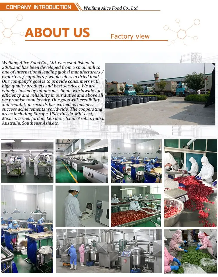 China Fried Vegetable Supplier Export Standard Fried Fruits Chips Vf Mixed Fruits