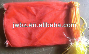 cheap small mesh drawstring bags,mesh tube netting for bags with high quality