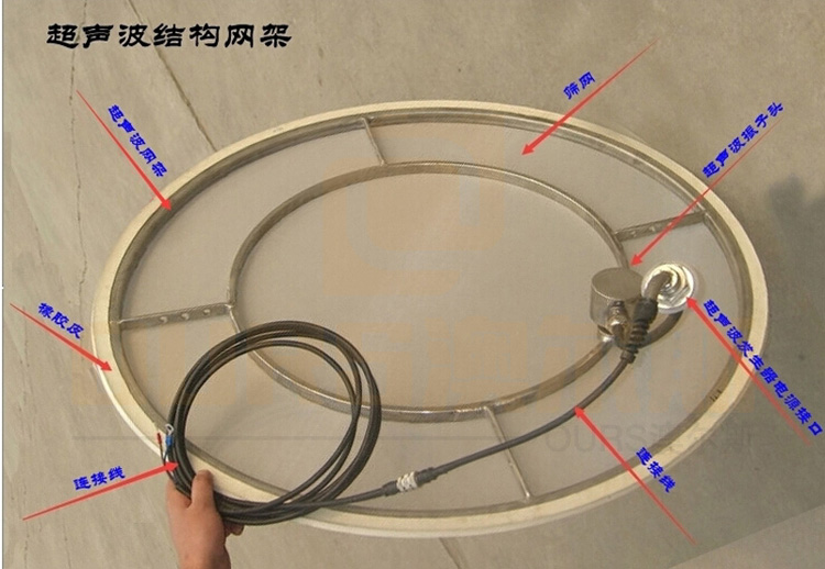 ultrasound piezoelectric vibration transducer 33khz 100Watt for ultrasonic vibration system