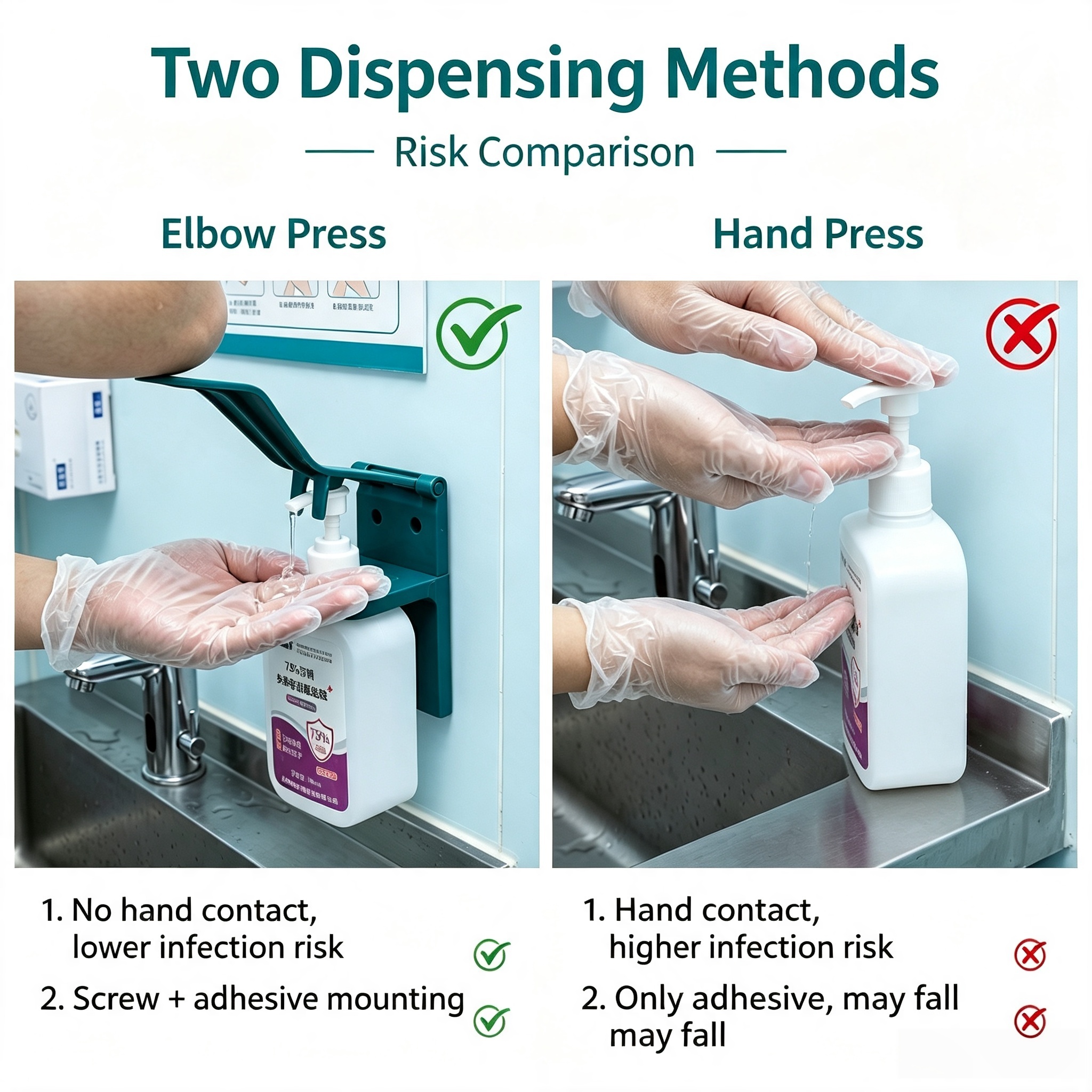 dispensador de desinfetante montado na parede wall mounted sanitizer dispenser