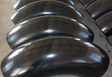 black BW steel elbow ANSI B16.25