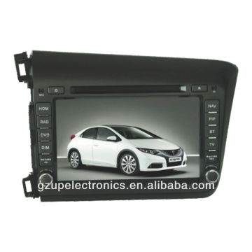 8" Customised Car DVD Player with GPS Bluetooth for Civic 2012