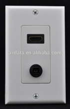 HDMI Toslink Wall Plate