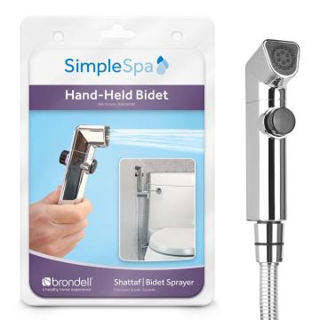 Travel Bidet Sprayer Kit dengan Selang dan Dudukan Fleksibel