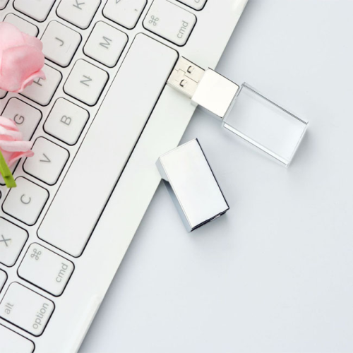 Memory Stick USB alla moda in stile cristallo