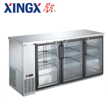 ETL Approved Stainless Steel Underbar Back Bar Cooler UBB-24-72G-HC