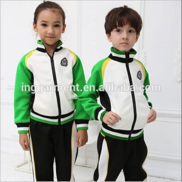 School Uniform Unisex Zip Up Sweatshirt and Pants