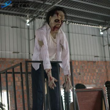 Dekorasi hantu hantu seukuran seukuran hidup
