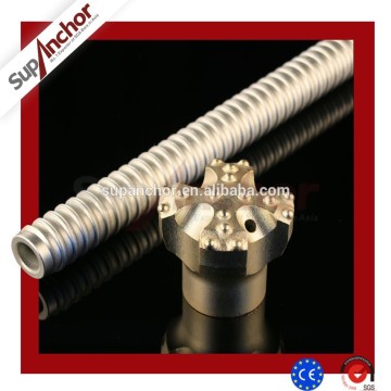 SupAnchor steel self-drilling anchor steel hollow bar