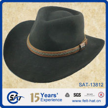 2015 high quality competitive pure wool felt cowboy hat