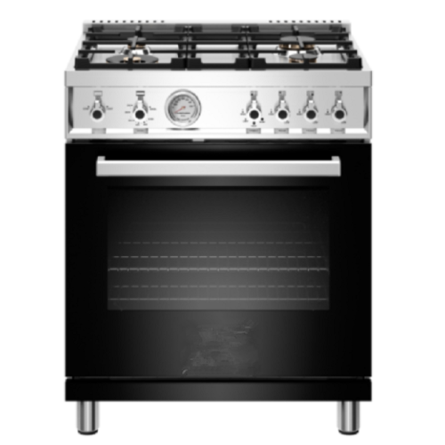 30 inch All Gas Range 4 Brass Burner Freestanding Gas Oven