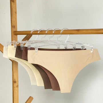 Stretch comfort women thong with no stitching