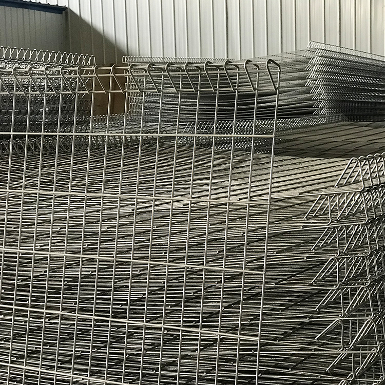 Decorative welded metal wire mesh BRC fence